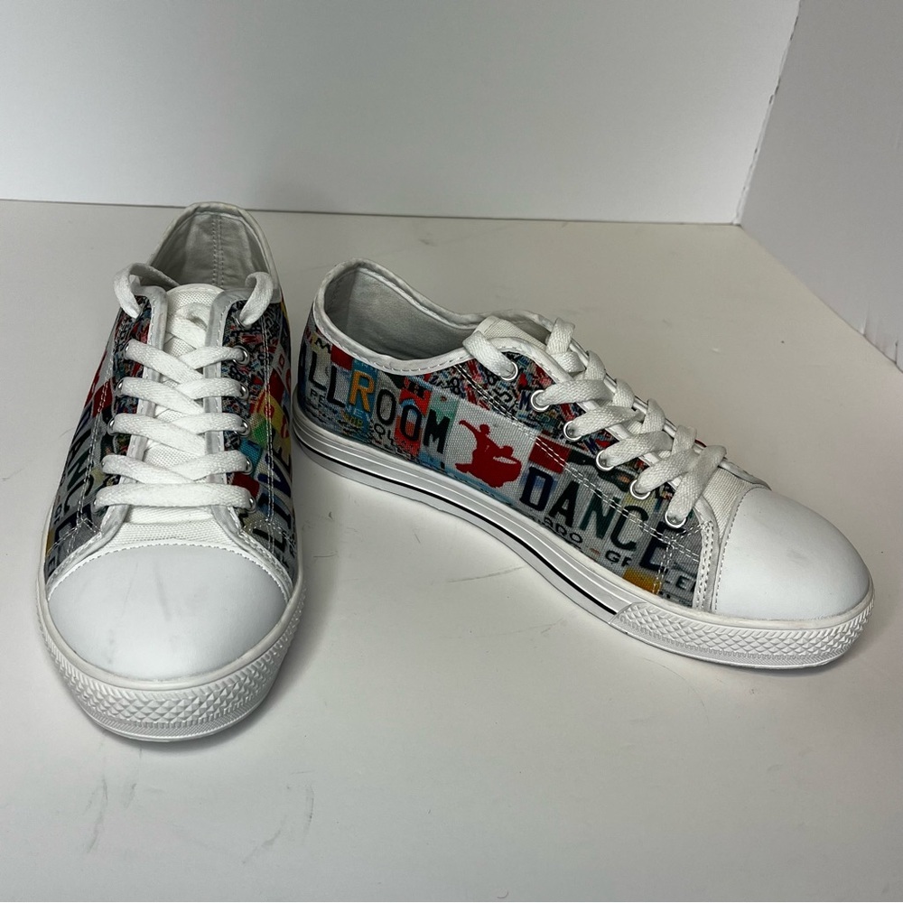 Live Love Dance Graphic Shoes For Men(7) & Women (9) - Picture 5 of 11